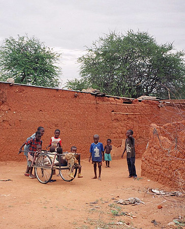 Children Playing, Tanzanian Village