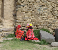 Children, Ollantaytambo Ruins