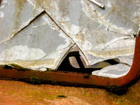 Old Truck Windshield
